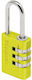 Master Lock Aluminum Padlock Brass Combination ...