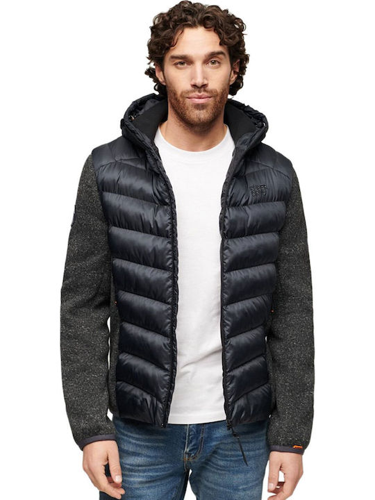 Superdry Storm Jacket Dark Charcoal