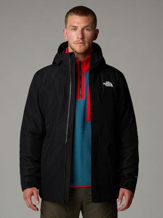 Table Down Triclimate Jacket Waterproof and Windproof Black