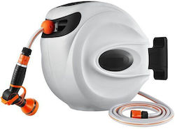 Retractable Garden Hose Length 20 M 3 Layers 14 Bar Mobile 180° Wall Mounted Retractable Garden Hose Length 20 M 3 Layers 14 Bar Mobile 180° Wall Mounted