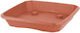 Strend Pro Economy Sq1 Terracotta Square Saucer Pots 17x17cm