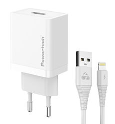 Powertech PT-1323 12W с Кабел Lightning