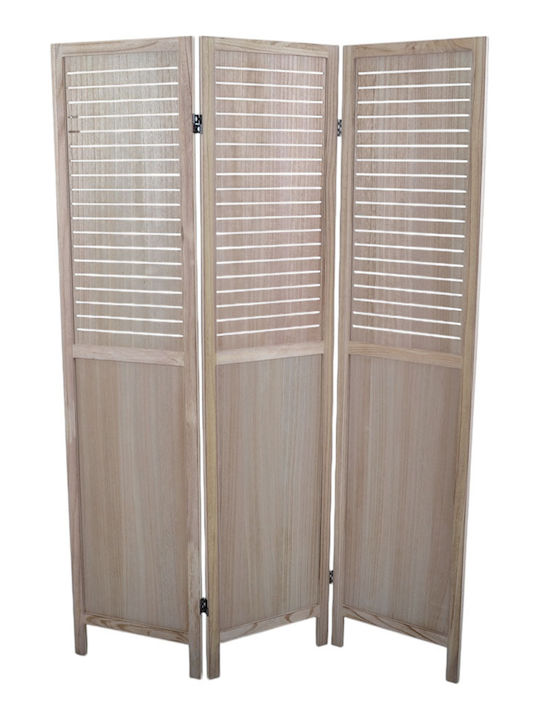Ankor Διακοσμητικό Παραβάν Ξύλινο 120x170cm