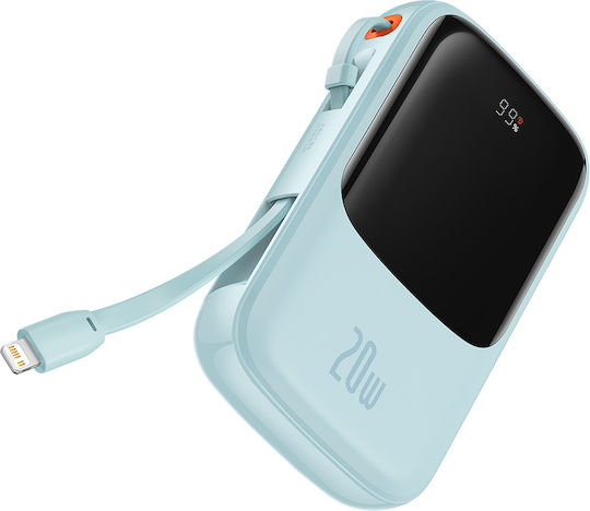 Baseus Qpow Pro Power Bank 20000mAh 20W mit USB-C Ausgangsanschlüsse Blau