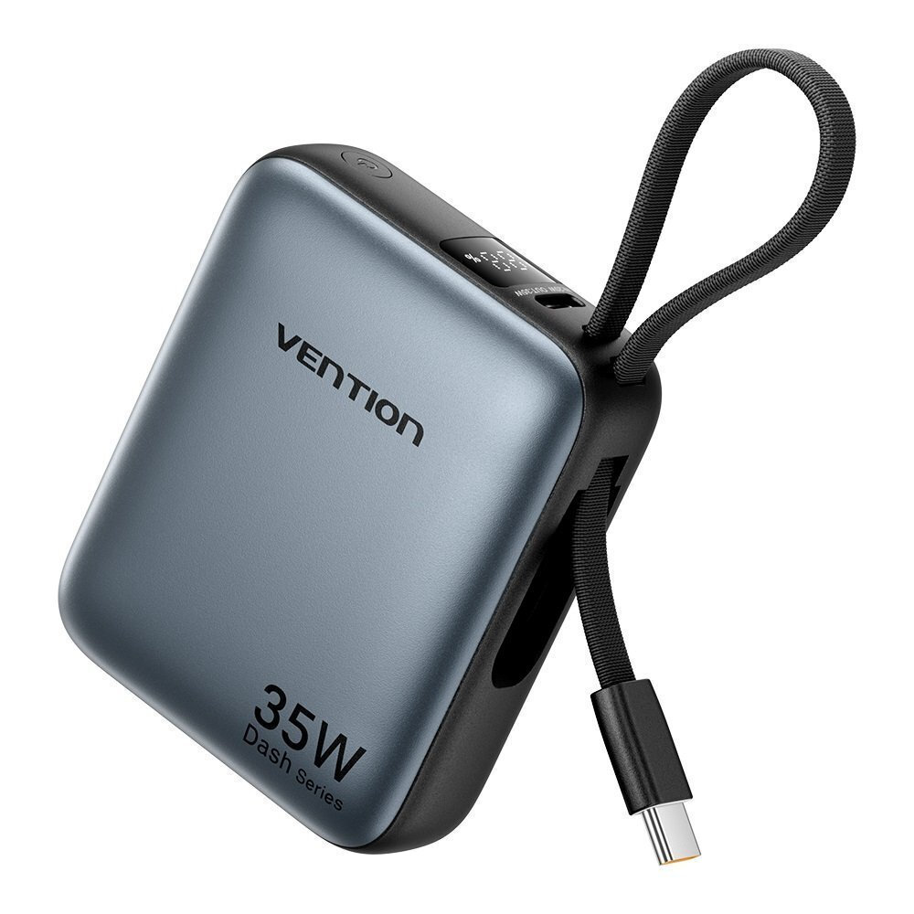Vention FHE Power Bank 10000mAh 35W με Θύρα USB-C Power Delivery / PPS Γκρι