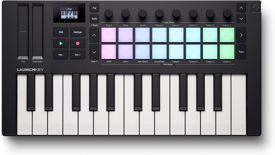 Novation Midi Controller Launchkey Mini with 25 Keys Black