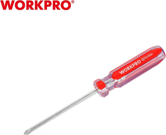WorkPro Κατσαβίδι Σταυρός Μεγέθους PH0x75mm