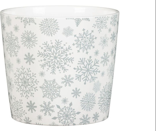Χριστουγεννιάτικο Κασπώ Scheurich Silver Snow 870/11
