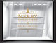 Orafol Aufkleber Anzeige Weihnachten Gold XS 11...