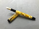 Parker Duofold Writing Pen Gold with Blue Ink