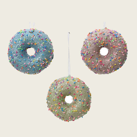 Donuts Hanging Ornament Pink 4x9cm