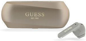 Guess Elongated Metallic ENC In-Ear Bluetooth-Freisprecheinrichtung Kopfhörer mit Ladeetui Gold