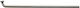 Spokes Capsule 179mm Silver 283234