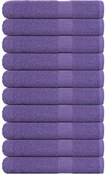 vidaXL Set 10 Prosoape de Piscina Hotel 200x80 ...
