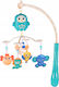 Multifunctional Interactive Happy Bed Bell Idealstore 360 Rotation Light Sound Effects Lullabies Animal Stories Detachable Rattles Remote Control Included