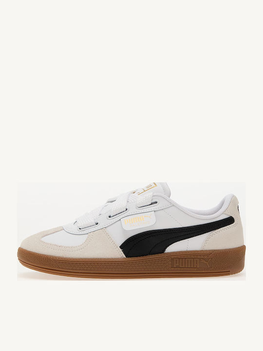 Puma Palermo Γυναικεία Sneakers Puma White-puma Black 402109-01