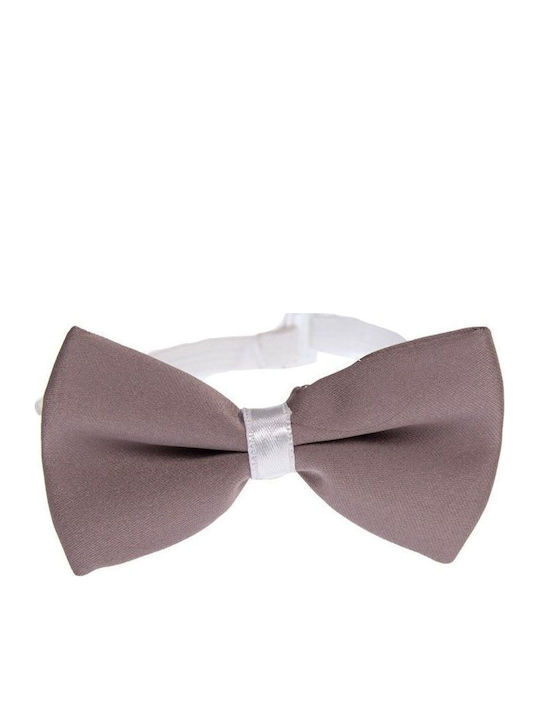 Papillon Kids Kids' Fabric Bow Tie Brown