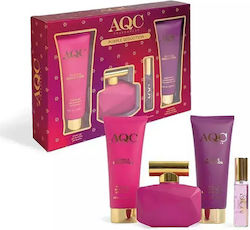 Aquarius Cosmetic Purple Seduction Set pentru femei cu Loțiune de corp 4buc Aquarius Cosmetic Purple Seduction Set pentru femei cu Loțiune de corp 4buc