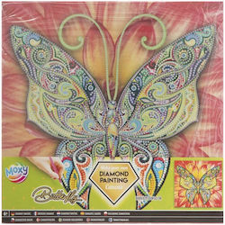 Diamond Painting Canvas 30x30cm Butterfly