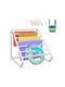 Vevor Single Wall-Mounted Bathroom Shelf Unit White