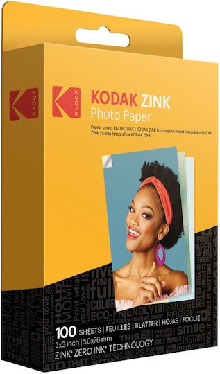 Kodak Fotopapier für Drucker Zink 25 Blätter