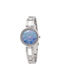Citizen Eco-drive Watch with Blue Metal Bracelet