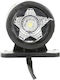 Side Marker Light 2 SMD LED Clear Omega Type White-Red 24V