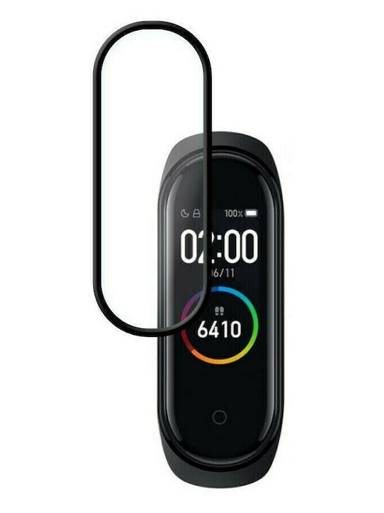 Full Curved Gehärtetes Glas für das Mi Smart Band 6 1Stück 2348792399854 Black