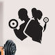 Orafol Autocolant Perete Sala de sport Silver C...