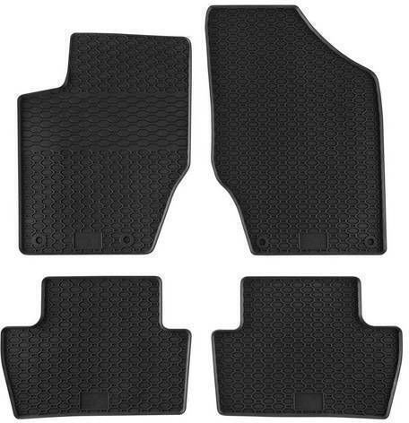 Λαστιχένια Πατάκια Geyer & Hosaja Citroen C4 2004-2010 4 Τεμάχια Μαύρα 824/4c