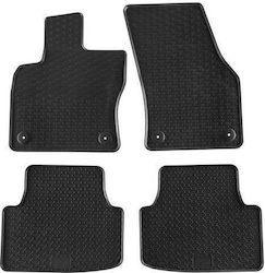 Rubber Mats Geyer & Hosaja Audi Q3 II 2018+ VW Tiguan 2016-2024 4 Pieces Black 879/4c