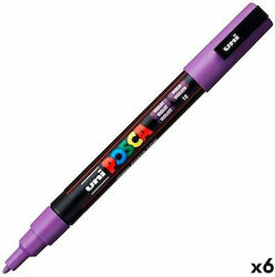 Posca Markers Violet 6pcs