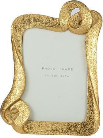 Zen Collection Kunststoff Fotorahmen mit Goldenem Rahmen