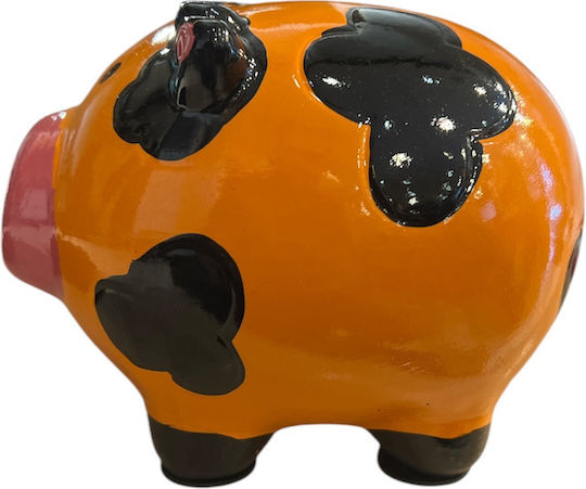 Pușculiță 11cm Portocalie 55068