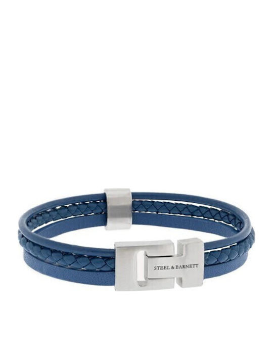 Steel & Barnett Herren Leder Armband