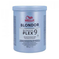Wella Blondor Plex Professional Bleaching Powder 9 Shades Прах Осветляване 9.8гр Wella Blondor Plex Professional Bleaching Powder 9 Shades Прах Осветляване 9.8гр