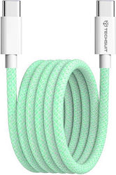 Techsuit Pcb114d USB 2.0 USB-C male - USB-C 60W 1m Techsuit Pcb114d USB 2.0 USB-C male - USB-C 60W 1m