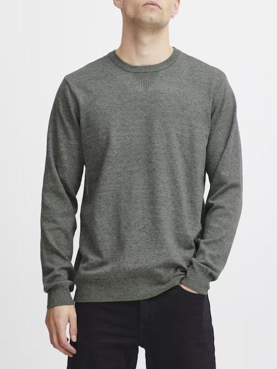 Blend Blend Herrenblusen Langarm Pullover Olive
