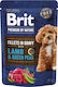 Brit Premium By Wet Dog Food in Cans with Lamb and Meat 85gr