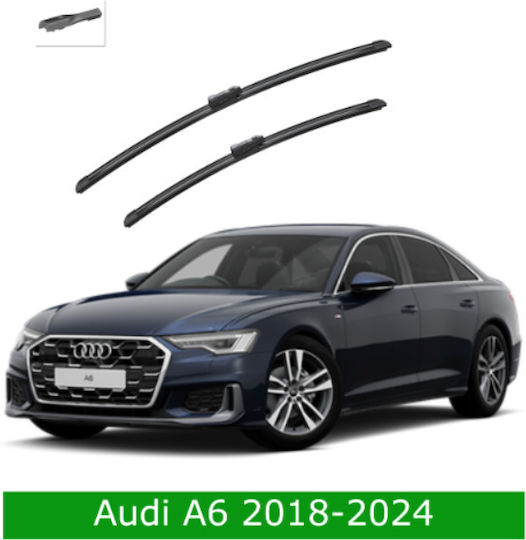 Σετ Υαλοκαθαριστήρες Εμπρός Audi Α6 2018-2024 600mm 500mm Bosch Aerotwin 3398000067 24" & 20" 2 Τεμάχια