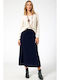 Anna Raxevsky Maxi Skirt Blue