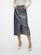 Hoch tailliert Rock Medium Blue Denim