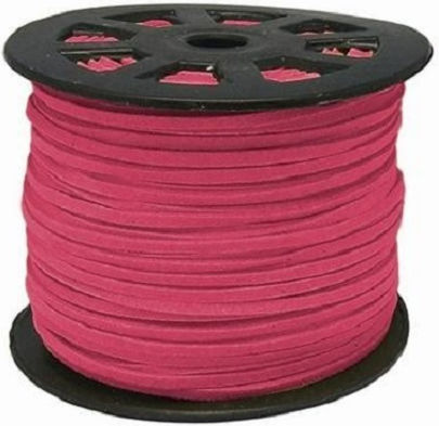 Fuchsia Wildleder Schnürsenkel Länge 90m