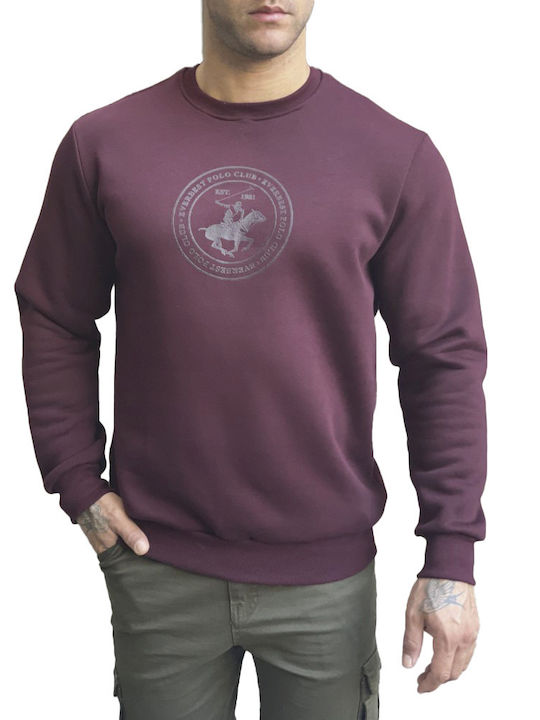 Everbest Sweatshirts Für Herren Burgundisch