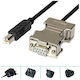 Usb Printer Connects To Rs232 Port Db9 Female To Usb B 1.8 Meter Cable Converter Is Only Specific Usb Printers