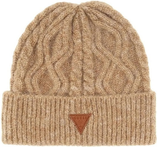 Beanie Feminin Căciulă Tricotat în culoarea Maro