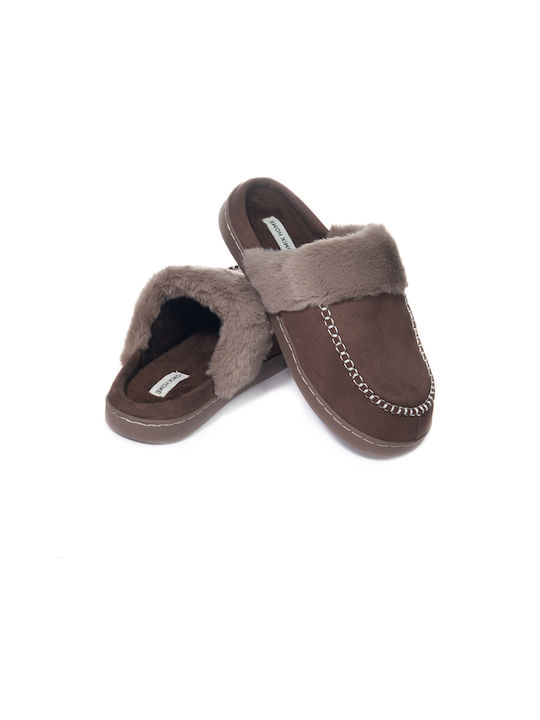 Jomix Men's Slipper Brown