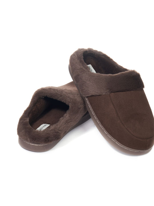 Jomix Men's Slipper Brown