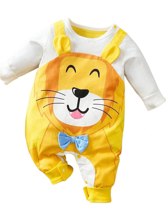 TakTakBaby Babystrampler Langärmliges Yellow