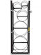 Vevor Free Standing Metallic Wine Cabinet Gray 89.5x31.9x9.2cm